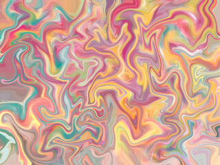 Obraz premium pastel abstract fluid pattern background , greeting card or fabric