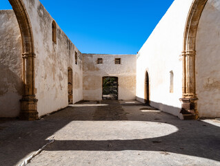 Fototapeta na wymiar Historic Site in the Town of Betancuria of Fuerteventura, Spain