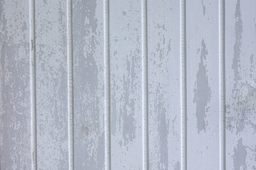 Wood wall painted weathered blue . Vintage blue wood plank background. Old blue wooden wall coming from beach.