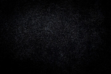 Black concrete background image for design. Old concrete background.