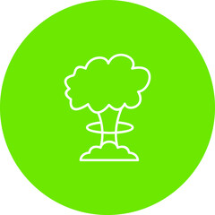 Unique Bomb Blast Vector Icon
