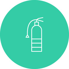 Unique Extinguisher Vector Icon