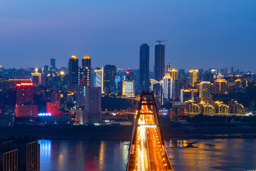 Obraz premium The beautiful city of Chongqing，china