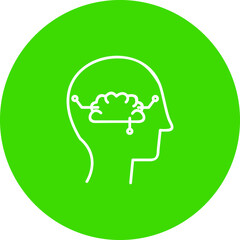 Thinking Vector Icon