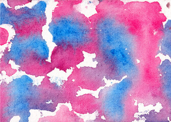 Hand-painted watercolor texture, abstract watercolor background, vector illustration