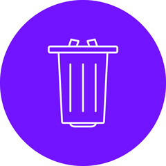 Garbage Vector Icon