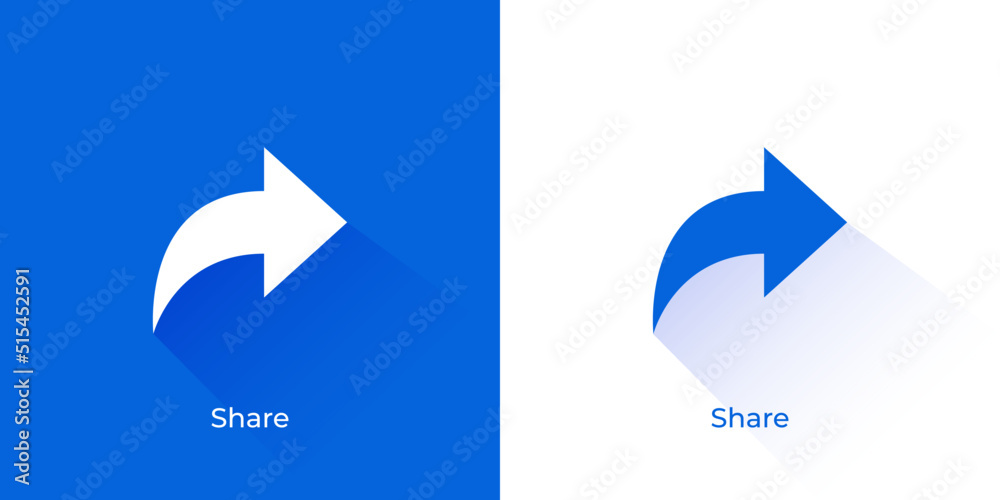 Wall mural share icon app button. send ui ux icons. mobile app and application icons elements vector