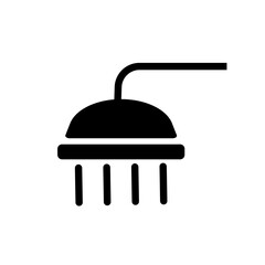 Hotel shower icon. Sprinkler. Vector.