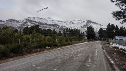 road in the mountains ( San Martin de los andes )