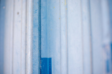 Blue Corrugated Iron