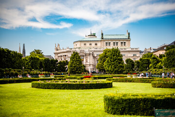 the palace in the park