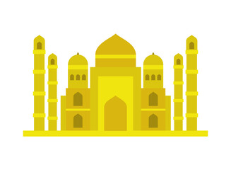 Taj mahal icon