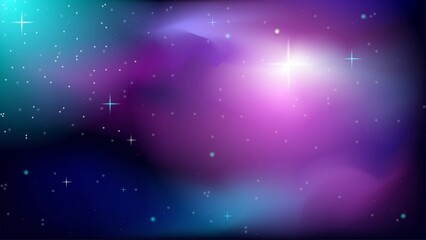  Starry sky. Backgrounds for a website. Graphics. Vector. Can be used for a header on a personal page. Nature. Space. Stars.