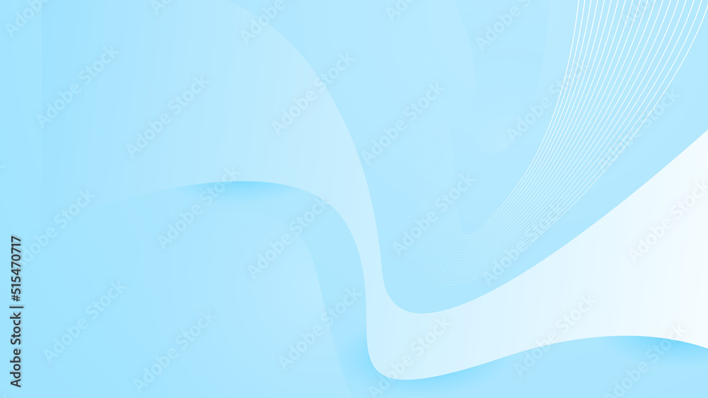 Wall mural abstract light blue background