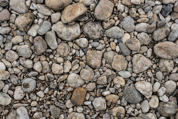 Small stones in various shades of gray.  Small stones in various shades of gray. 