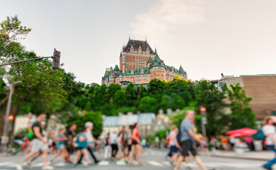 Fairmont Le Chateau Frontenac as seen from Old Quebec City