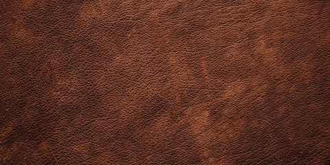 luxury leather texture with genuine pattern, brown skin background - obrazy, fototapety, plakaty