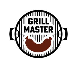 Grill Master Grilling Sausage Barbecue