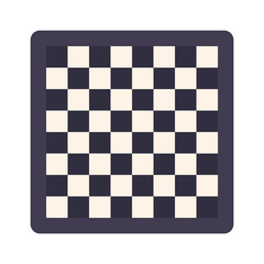 Chess board icon. Vector illustration