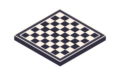 Chess board icon. Vector illustration