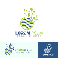 Simple Tree Line Logo Sign