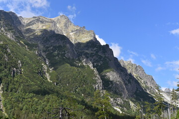 Fototapeta na wymiar Słowacja, Sławkowski Szczyt, Tatry Wysokie, góry