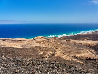 Fototapeta na wymiar Zonas costeras de Fuerteventura