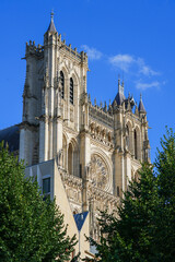The Cathedral Basilica of Our Lady of Amiens in Picardy is the largest cathedral in France by its...