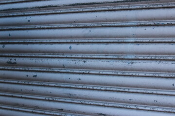 Rusting Chipped Metal Shutter