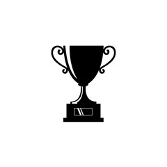 Trophy icon logo vector design template