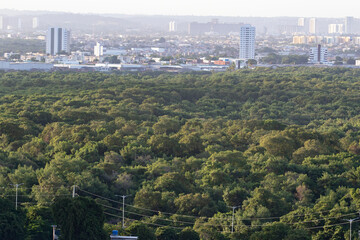 Recife, Pernambuco, Brazil. 02, 24, 2022. Views of buildings in the urban area of the neighborhood...