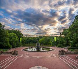 Bethesda Terrace and Fountain