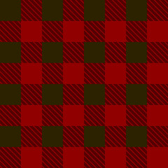 seamless pattern of buffalo checkered pattern