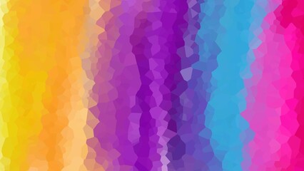 abstract colorful pixelate crystalized background. Aesthetic low poly background	