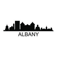Fototapeta premium Skyline albany