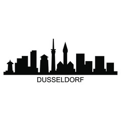 Obraz premium Skyline dusseldorf