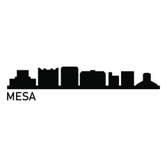 Fototapeta premium Skyline mesa
