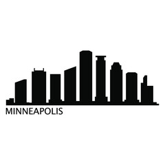 Obraz premium Minneapolis skyline
