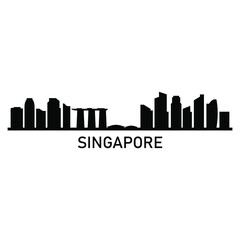 Obraz premium Singapore skyline