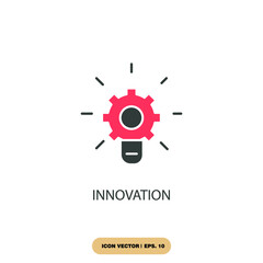 innovation icons  symbol vector elements for infographic web