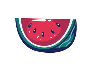 flat bright watermelon