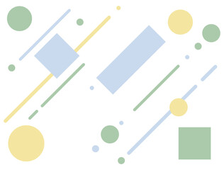 落ち着いたくすみカラーの抽象的な背景イラスト