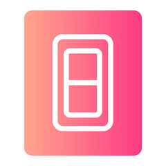 switch gradient icon