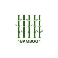 bamboo design logo vector design