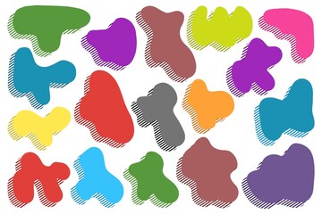 Frame Fluid Color Background