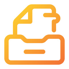 Obraz premium archive Icon Illustration