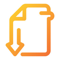 download file Icon Illustration