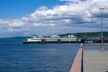 City of Edmonds Washington marina.