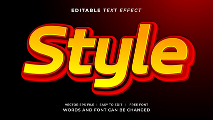 Style Bold Text Effect