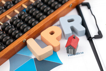 Small house and English LPR are on calculating beads